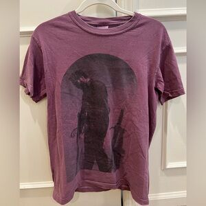 Post Malone concert t shirt Unisex S purple